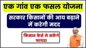 एक गांव एक फसल योजना - सरकार किसानों की आय बढ़ाने में करेगी मदद, किसान कैसे ले सकेंगे फायदा