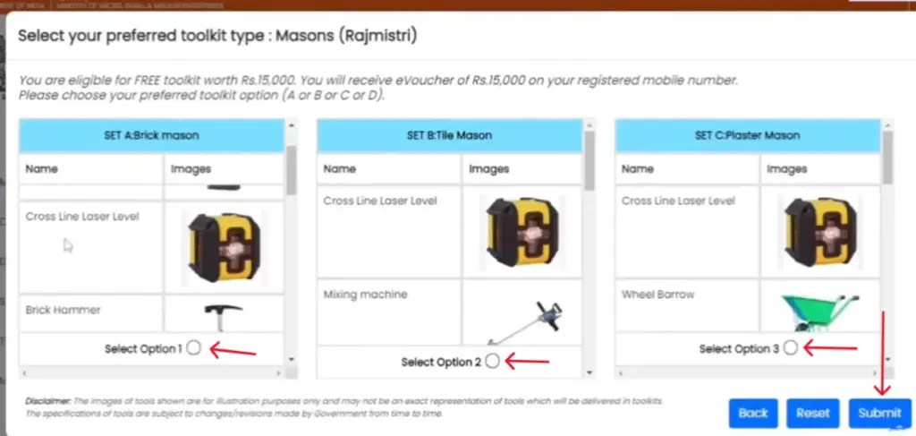 PM Vishwakarma Toolkit E Voucher: पीएम विश्वकर्मा टूल किट के लिए आवेदन करें, मिलेंगे 15000 रुपये 4 Toolkit Type