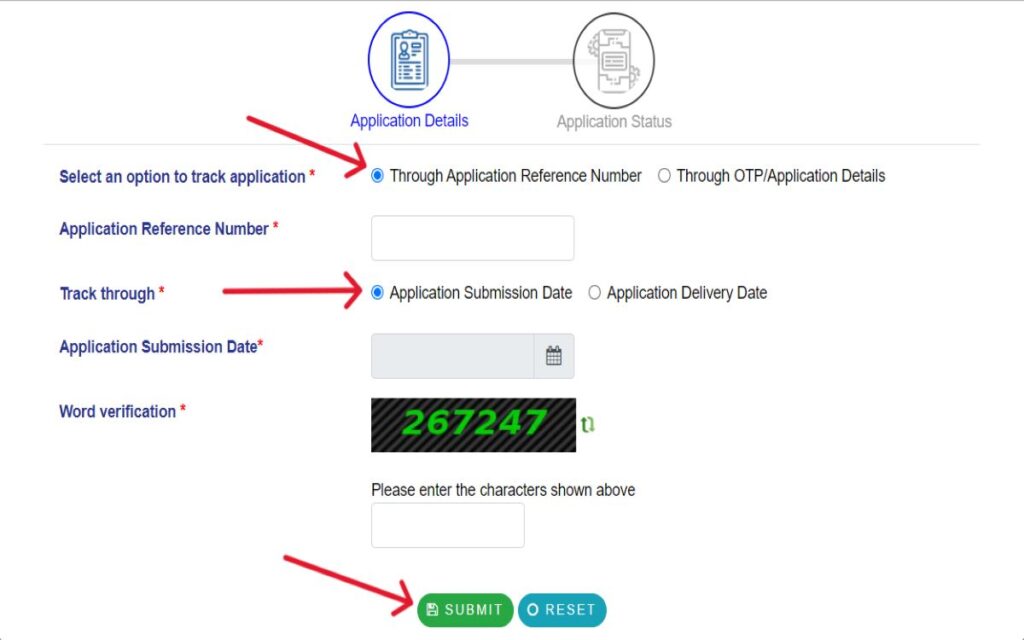 Application Details