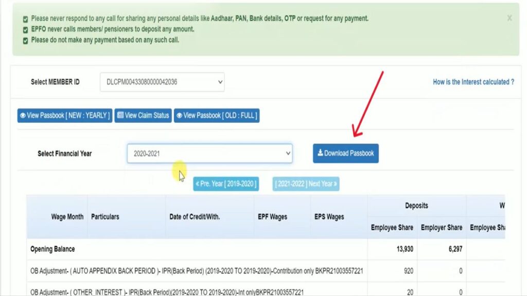 ईपीएफ सदस्य पासबुक: कैसे लॉग-इन, डाउनलोड और एक्टिव करें 7 Download Passbook