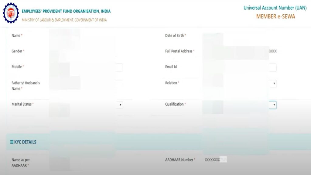 KYC DETAILS