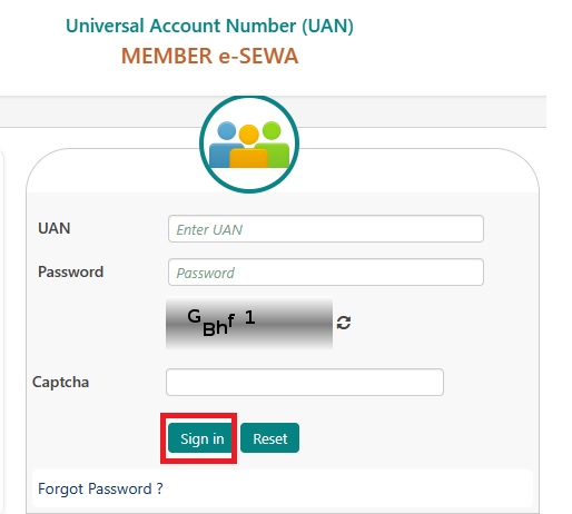 Link Aadhar with UAN