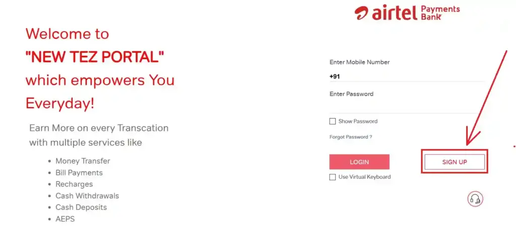 AirtelTez Login Portal, Airtel Mitra Login 2025, Airtel Payment Bank Retailer Login 2 Airteltez portal login