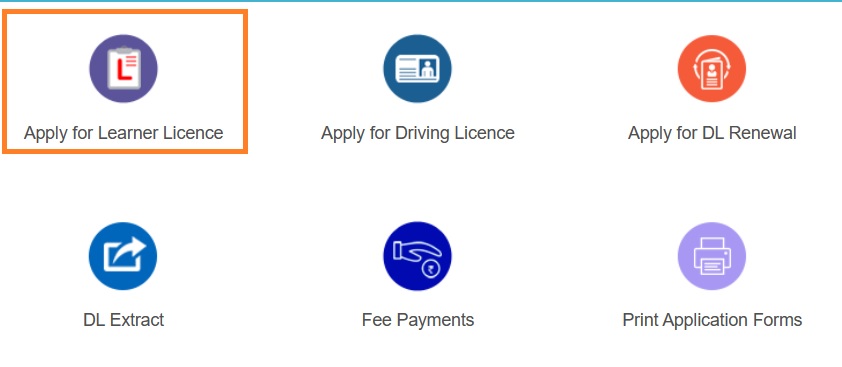 Sarathi Parivahan Sewa Application Status; Learning Licence, Online Download 3 Apply for learner license