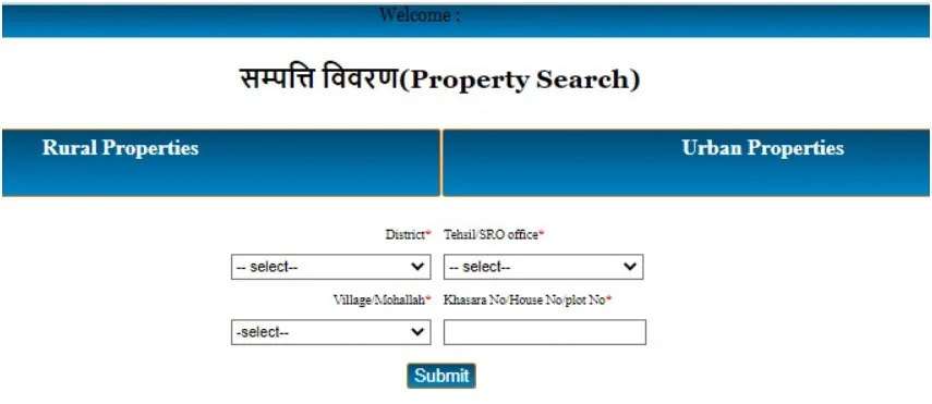 IGRSUP gov in UP Login; रजिस्ट्री ऑनलाइन चेक, Index 2025, सम्पत्ति खोजें 6 Property Search