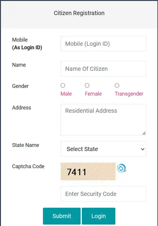 Swacch bharat mission registration