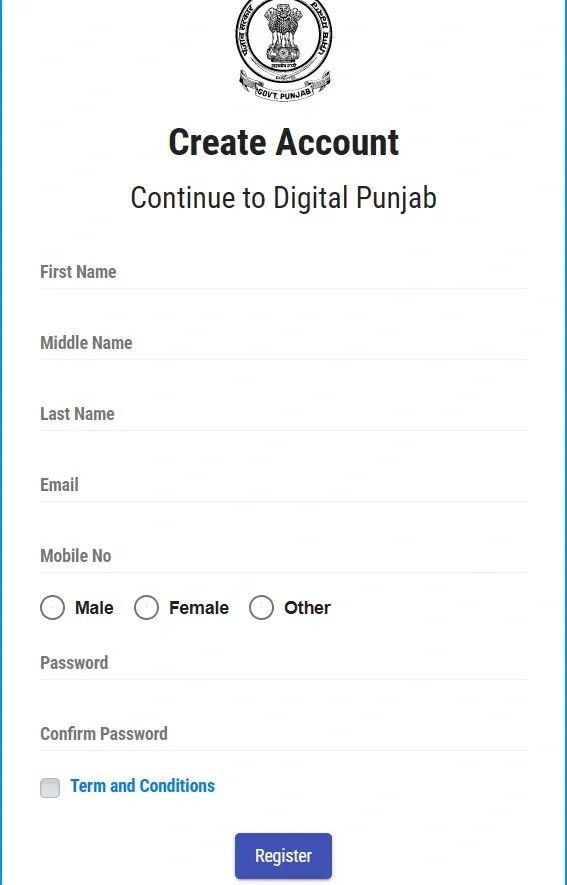 E Sewa Punjab 2025; पंजाब ई सेवा केंद्र ऑनलाइन पोर्टल, E Sewa Kendra Appointment, Track Status 3 e-sewa punjab registration
