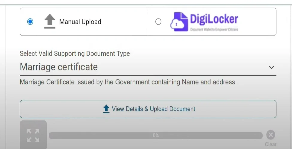 शादी के बाद आधार कार्ड में नाम कैसे अपडेट करें? देखें पूरी प्रक्रिया 6 upload documents